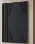 Multicolor Monochrome Textured Abstract Wall Art - Artwallpainting