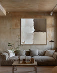 Multicolor Muted Harmony Textured Blocks - Artwallpainting