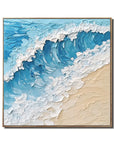 Multicolor Ocean Breeze - Coastal Canvas - Artwallpainting