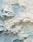 Multicolor Oceanic Serenity - Abstract Textured Wave Wall Art - Artwallpainting