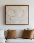 Multicolor Organic Flow Textured Canvas - Artwallpainting