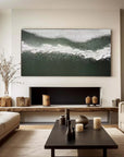 Multicolor Path Of Serenity Textured Abstract Landscape Canvas - Artwallpainting