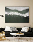 Multicolor Path Of Serenity Textured Abstract Landscape Canvas - Artwallpainting