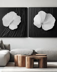 Multicolor Petal Poise Wall Canvas Set - Artwallpainting