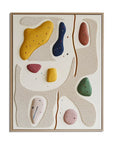Multicolor Playful Abstraction-Modern Space Healing Abstract Wall Art - Artwallpainting