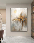 Multicolor Radiant Reflection Abstract Canvas Art - Artwallpainting