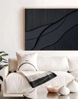 Multicolor Rhythms Of Shadow Minimalist Abstract Wall Art - Artwallpainting