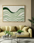 Multicolor Rhythms Of Silence - Abstract Oil Painting For Textured Modern Wall Art - Artwallpainting