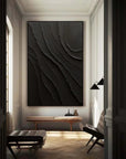 Multicolor Ripple Harmony - Textured Abstract Wall Art - Artwallpainting