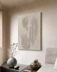 Multicolor Rippled Elegance Minimalist Textured Wall Art - Artwallpainting
