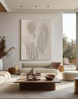 Multicolor Rippled Elegance Minimalist Textured Wall Art - Artwallpainting