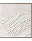 Multicolor Serene Flow 3D Wave Wall Art - Artwallpainting