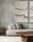 Multicolor Serene Layers Diptych Art - Artwallpainting