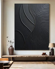 Multicolor Serene Leaves - Abstract Textured Wall Art - Artwallpainting