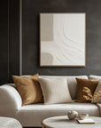Multicolor Serene Pathways-Hand Drawn Soft Waves And Geometric Abstract Wall Art - Artwallpainting