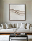 Multicolor Serene Waves Abstract Art - Artwallpainting
