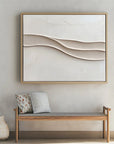 Multicolor Serene Waves Abstract Art - Artwallpainting