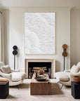 Multicolor Serenity Flow Minimalist Textured Wall Art - Artwallpainting