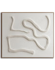 Multicolor Serenity In Sculpted Lines - Artwallpainting