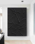 Multicolor Shadow Layers Textured Abstract Canvas - Artwallpainting