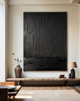 Multicolor Shadows Of Rain Textured Abstract Wall Art - Artwallpainting