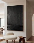 Multicolor Shadows Of Rain Textured Abstract Wall Art - Artwallpainting