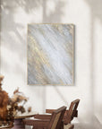 Multicolor Shimmering Veil Abstract Textured Canvas Art - Artwallpainting