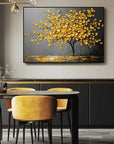 Multicolor Silence-Modern Hand-Painted Tree Of Life Abstract Wall Oil Painting - Artwallpainting