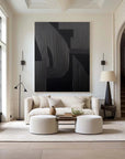 Multicolor Silent Rhythm - Modern Textured Abstract Artwork - Artwallpainting