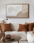 Multicolor Soft Contours Minimalist Art - Artwallpainting