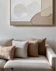Multicolor Soft Contours Minimalist Art - Artwallpainting
