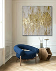 Multicolor Symphony - Hand-Painted Textured Abstract Oil Painting - Artwallpainting