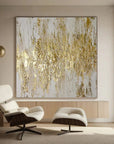 Multicolor Symphony - Hand-Painted Textured Abstract Oil Painting - Artwallpainting
