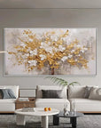 Multicolor Symphony Tree Canvas Painting For Home Decoration - Artwallpainting