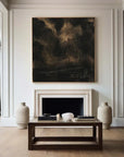 Multicolor Textured Abstract Oil Painting - Modern Minimalist Wall Art - Artwallpainting