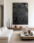 Multicolor Textured Abstract Oil Painting - Modern Minimalist Wall Art - Artwallpainting