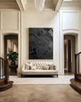 Multicolor Textured Abstract Oil Painting - Modern Minimalist Wall Art - Artwallpainting
