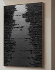Multicolor Textured Abstract Pathway Canvas - Artwallpainting