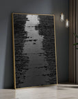 Multicolor Textured Abstract Pathway Canvas - Artwallpainting