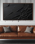 Multicolor Textured Abstract Wall Art - Minimalist Modern Canvas Painting - Artwallpainting