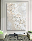 Multicolor Textured Petal Elegance Canvas Painting For Home Decoration - Artwallpainting