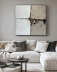 Multicolor Textured Quadrant Canvas Art - Artwallpainting