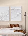 Multicolor Textured Serenity Abstract Painting Set Of 2 - Artwallpainting
