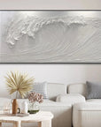 Multicolor Textured Wave Abstract Wall Art For Modern Decor - Artwallpainting