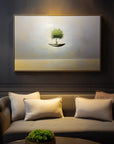 Multicolor The Solitary Journey - Art Canvas - Artwallpainting