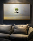 Multicolor The Solitary Journey - Art Canvas - Artwallpainting