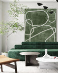 Multicolor Tranquil Paths Canvas Painting For Home Decoration - Artwallpainting