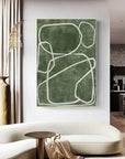 Multicolor Tranquil Paths Canvas Painting For Home Decoration - Artwallpainting