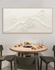 Multicolor Tranquil Peaks Textured Art - Artwallpainting