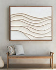 Multicolor Tranquil Waves 3D Wall Art - Artwallpainting